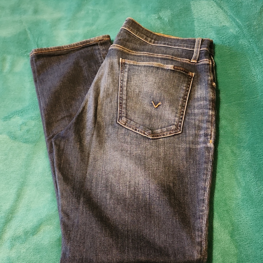 Hudson Jeans Dark Blue Straight-Leg Jeans